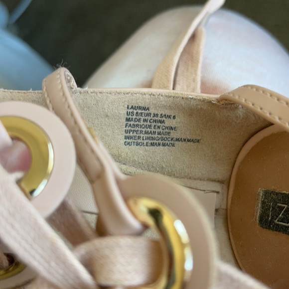 COPY - Izabella Rue Nude Pink Size 8 Lace up Style Laurna - Picture 7 of 10